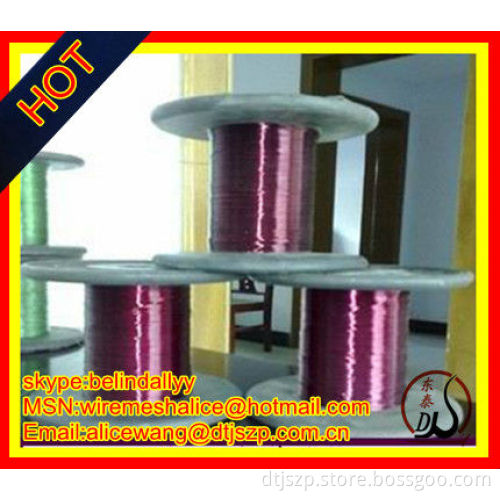 florist wire spool (manufacture)
